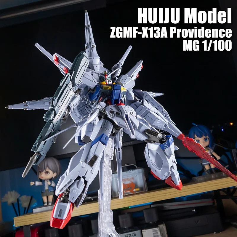 En Stock HUIJU modelo ZGMF-X13A Providence MG 1/100 Kit de modelo de montaje de semillas juguetes figura de acción Robot regalos de modelo de plástico