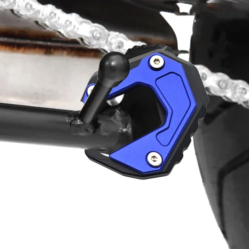 Imagen 2 del producto Para BMW F800GS F900GS ADVENTURE 2024 2025 F900 GSADV accesorios de motocicleta CNC extensión soporte lateral almohadilla ampliadora