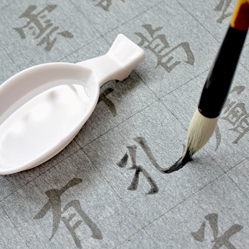 Brush Water Writing Cloth Copybook Yan Zhenqing Regular Script Water Writing Calligraphy Cloth Chinese Classics Poems Collection