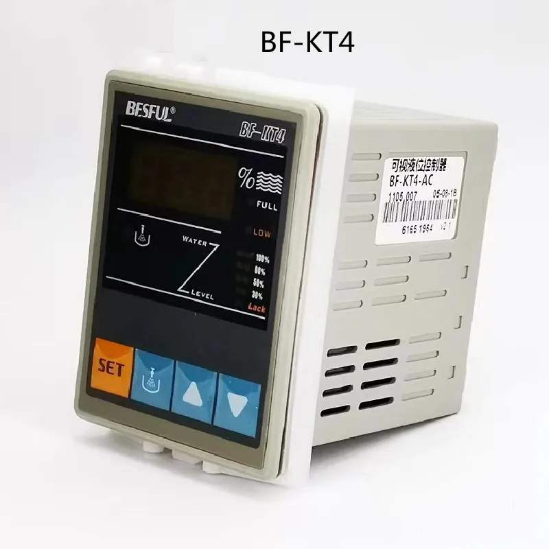 100% New original BF-KT4 ligent digital display water level controller liquid level switch Fully automatic 220V