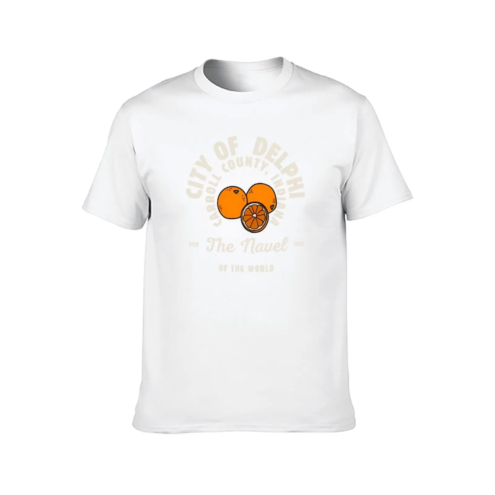Delphi: The Navel T-Shirt t shirts for man slim fit t shirt men 100% cotton luxury brand T-Shirt