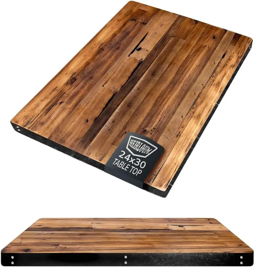 Reclaimed Wood Table Top - Rustic Recycled Wooden Piece Perfect For Signs, Kitchens, Dining And Coffee Table Tops (Reclaimed