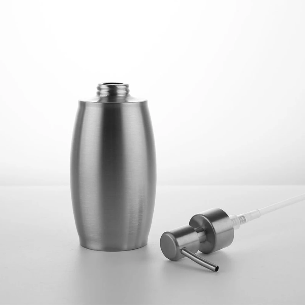 

Bottled Pump Automatic Soap Dispenser Washing Metal Lotion Stainless Steel Travel