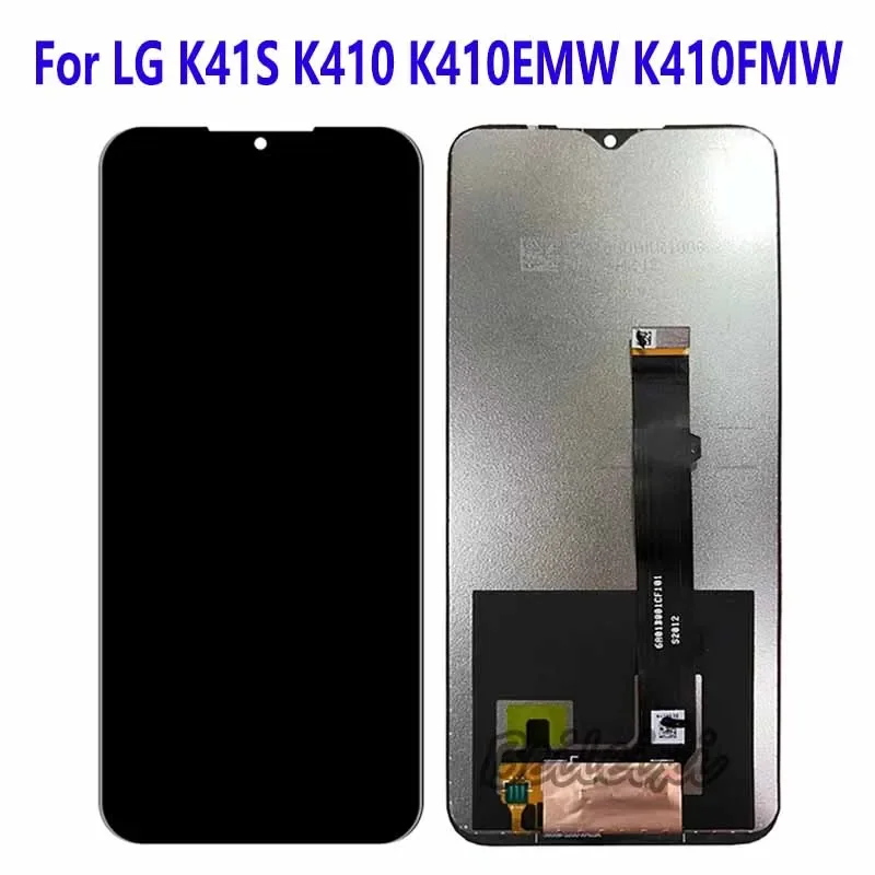 For LG K41s K410 K410FMW K410WM K410HM K410EMW LM-K410EMW LCD Display Touch Screen Digitizer Assembly