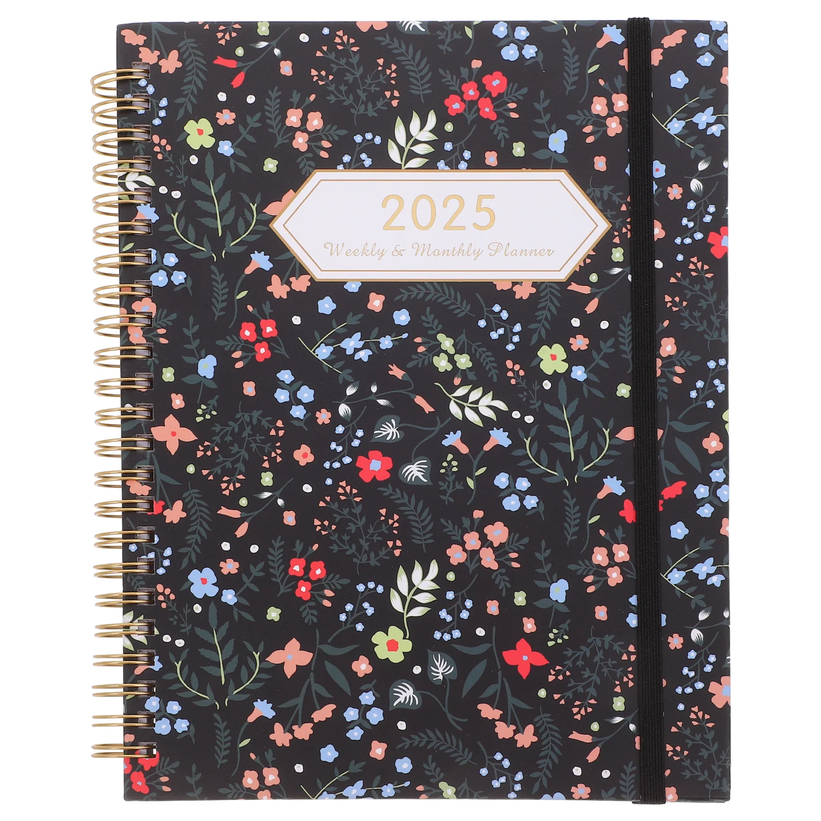 

2025 Date Book Planner A5 Office Work Planner Notepad Spiral Binding Schedule Notepad Daily Planning Notebook Calendar Book