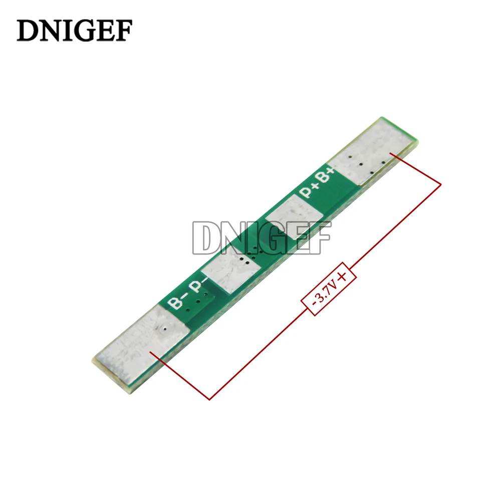 DNIGEF 1S 3A Motherboard Battery Protection BMS PCM for Li-ion For 18650 Lithium Ion li Battery 3.7V 3A li-ion