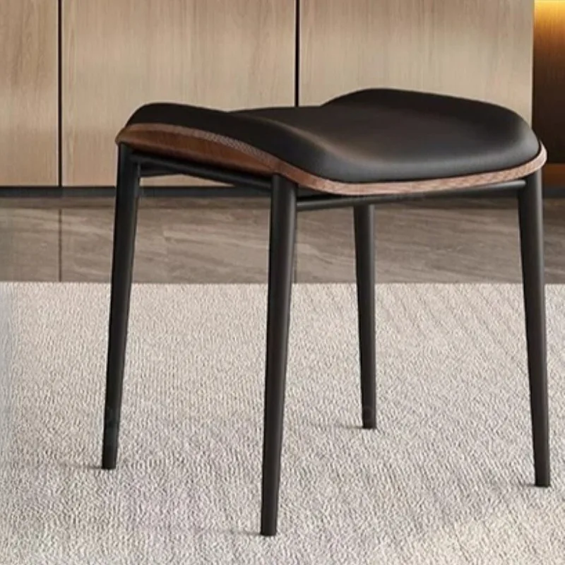 Luxurious Sophisticated Vanity Stool Design Backrest Allowing Vanity Stool Stacking Home Furniture Sgabello Per Trucco ZY40HZD