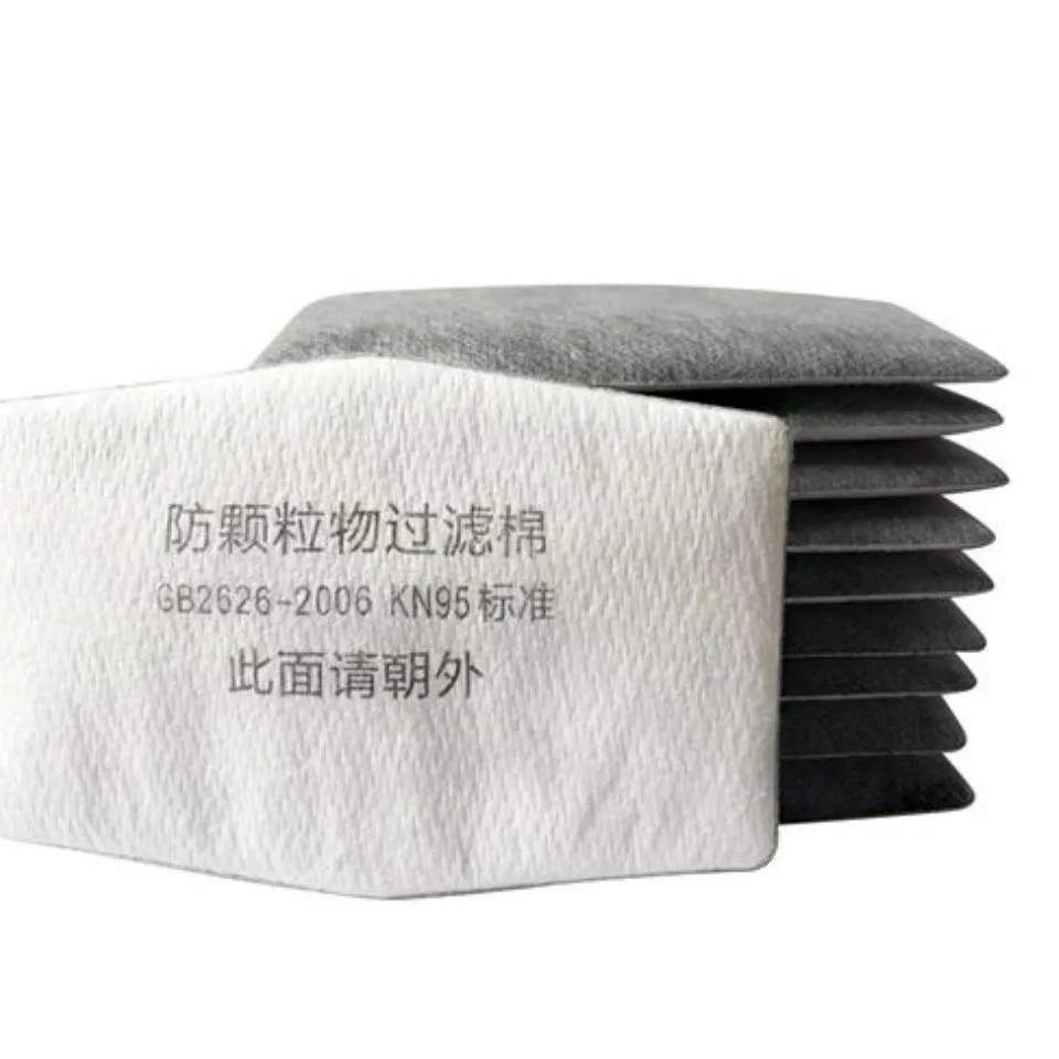 1020 Dustproof Filter Cotton PM2.5 Particulate Cotton Filter For 1201 Dust Gas Mask Chemical Respirator Spray Paint Mine Welding