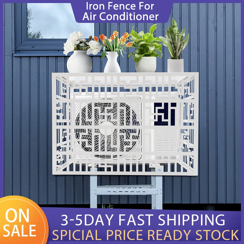 

Freestanding Air Conditioner Fence Privacy Fence Panels With Planter Box For Outdoor AC Unit Trash Enclosure And Pool Equipment