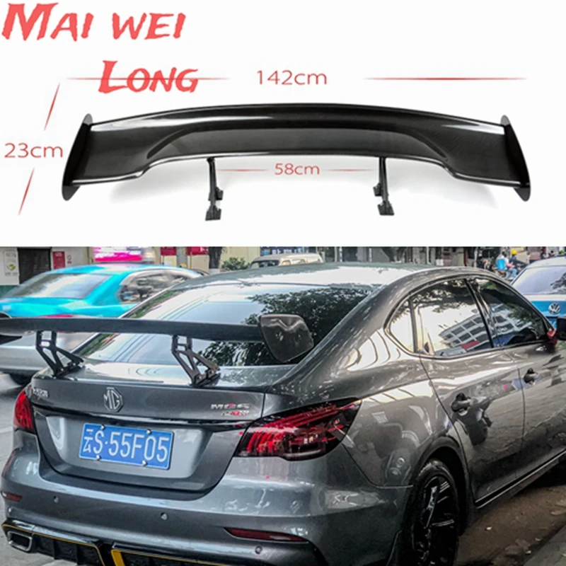 

2022 Suit For New 21 Mingjue 6 Modified Blade Mg5 Sports Free Perforated Top Fixed Wind Wing Small Pressure TailSpoiler Accessor