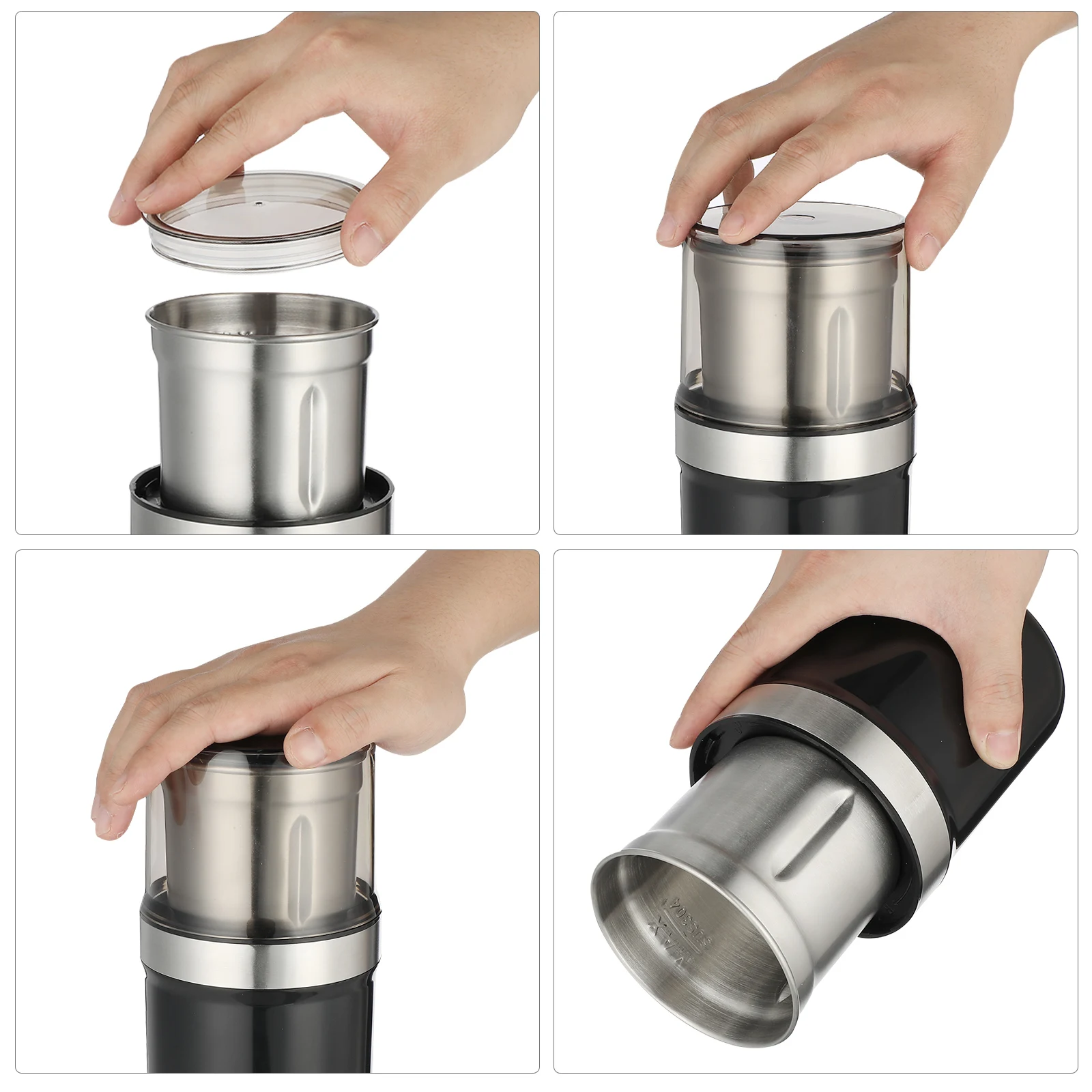 

Electric Bean Small Multi Functional Grain Grinder For Home Fine Grinding Portable Coffee Grinder For Kitchen Espresso Coffee