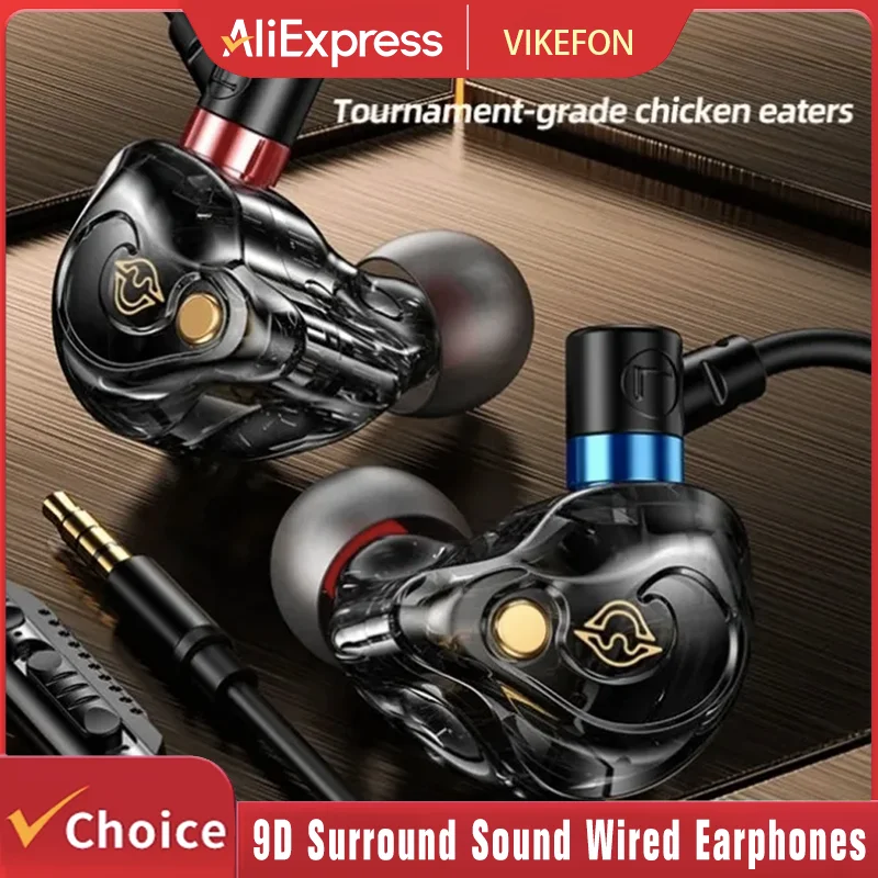 Microphone 3.5MM Universal Jack SurrouPortable Wired Game Headphones Noise Reduction nd Stereo Music Headset For iPod iPhone PS4