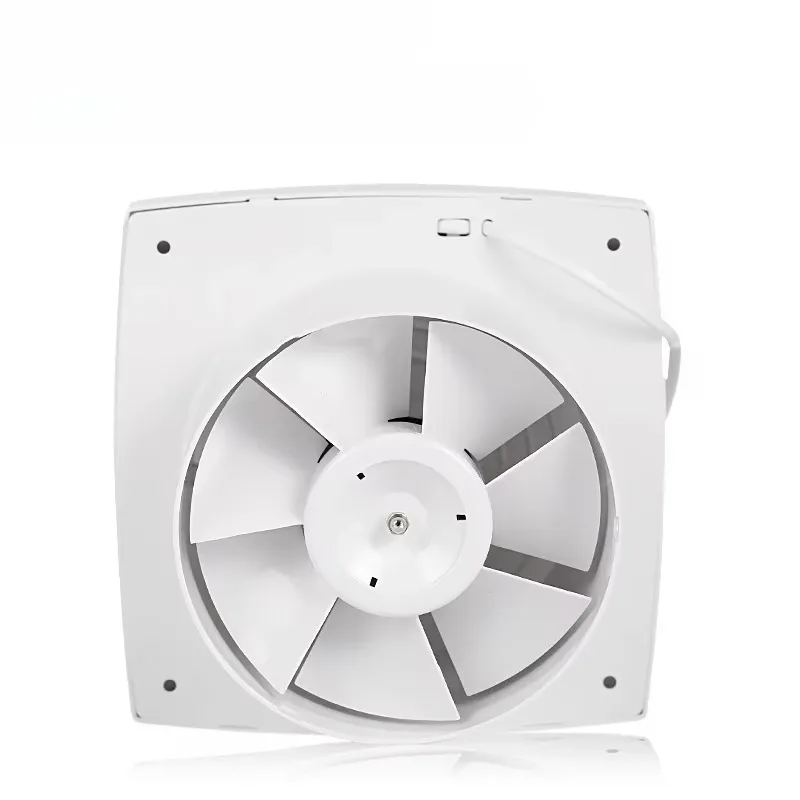 Hot Sale 6 Inch Bathroom Windows Wall Mounted Ducted Exhaust Fans Stylish Design Toilet Ventilation