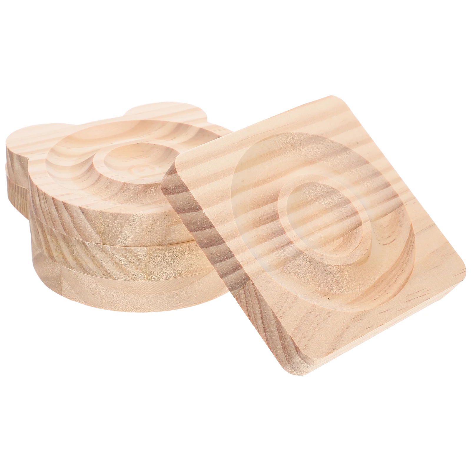 

4pcs Wooden Jewelry Bead Boards Bead Boards For Jewelry Making Bracelet Making Durable Solid Wood Display Bangle Storage