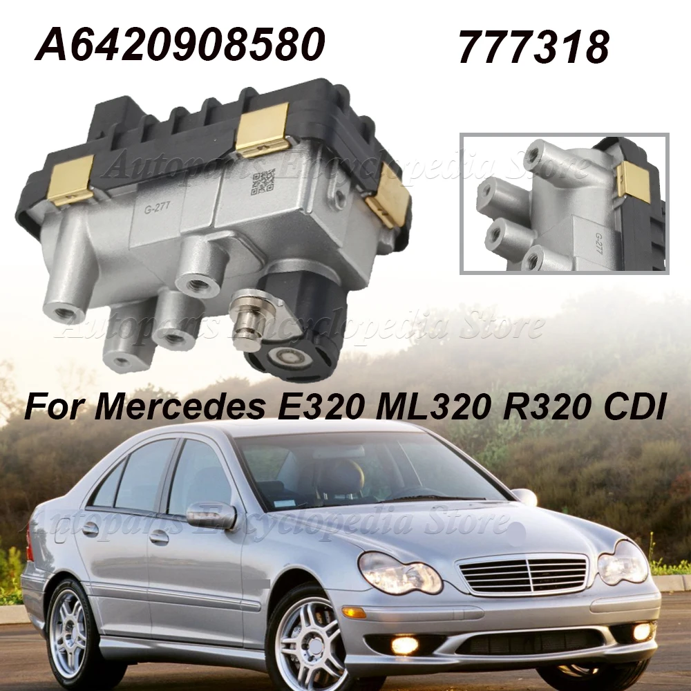 765155 6NW-009-420 6NW009206 For MERCEDES ELECTRONIC TURBO ACTUATOR 3.0 CDI G277 712120 765156 765156-5007S