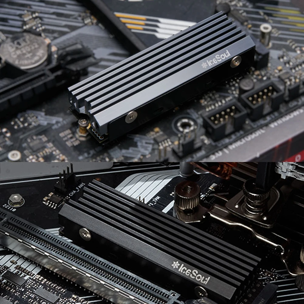 Пылезащитный радиатор NVME NGFF M.2, термопрокладка для охлаждения настольного ПК