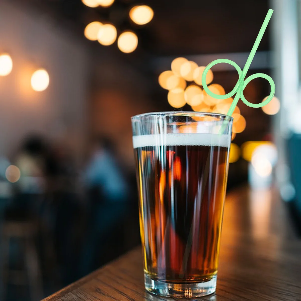 

24Pcs Crystal Drinking Straws Pet Plastic Reusable Party Supplies Home Bar Decorative Drinking Pipettes Recyclable