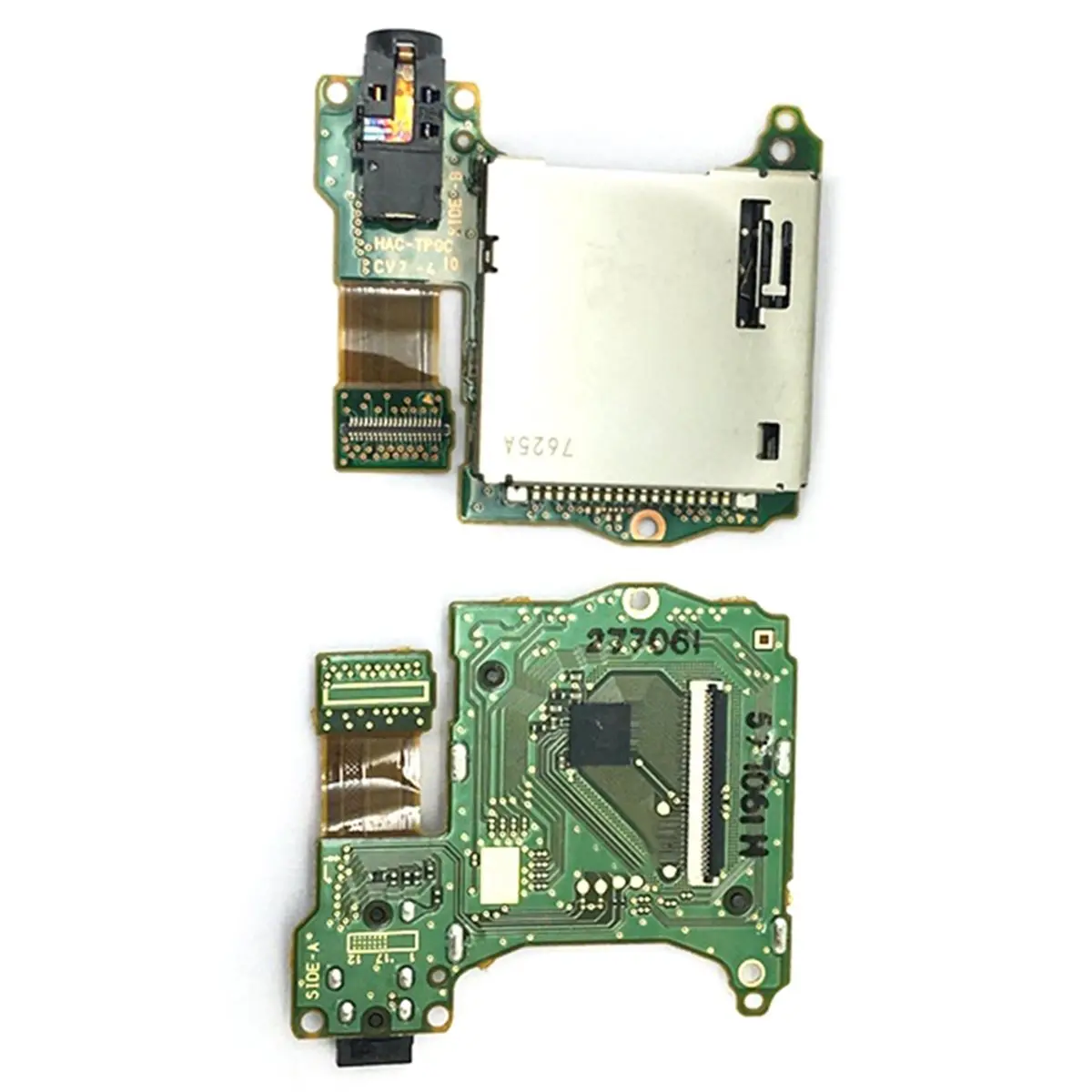 CH◆☆§2PCS for Switch V1 V2 Game Cartridge Card Slot Reader Tray with Headphone Jack Port HAC-TPGC Replacement Parts~HOT SALE
