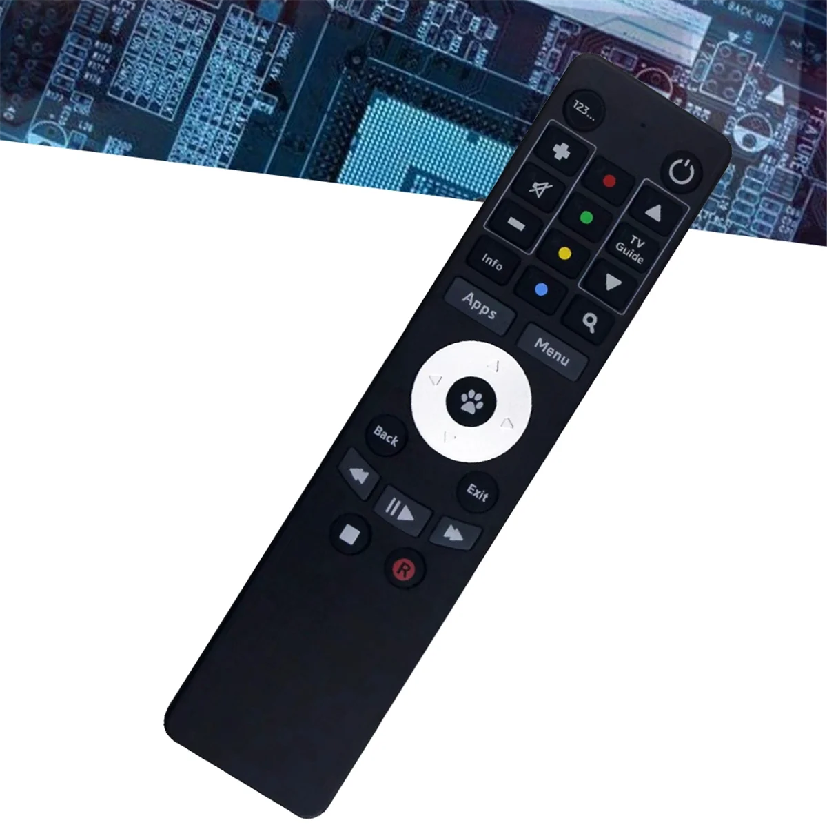 Replace Remote Control for Fetch H671T M616T M605T H626T for Gen 2 Mighty PVR Mini Mighty Set Top 4K TV Box HD Recorder