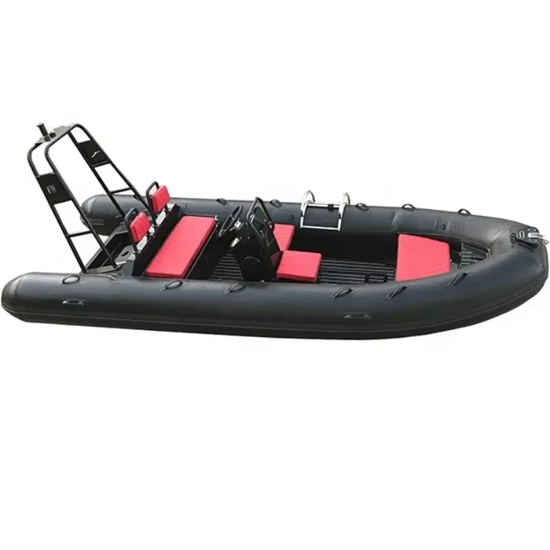Hypalon/PVC 16ft RHIB480 Deep V Aluminum RIB Inflatable Boats for Sale