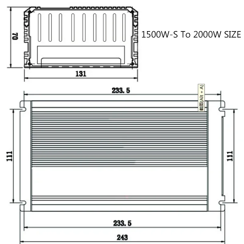 Imagem -05 - Fonte de Alimentação para Uso do Motor dc 48v 41a 2000w 40a 30a 12v 30v 36v 24v 60v 72v 90v 110v 220v 40a db