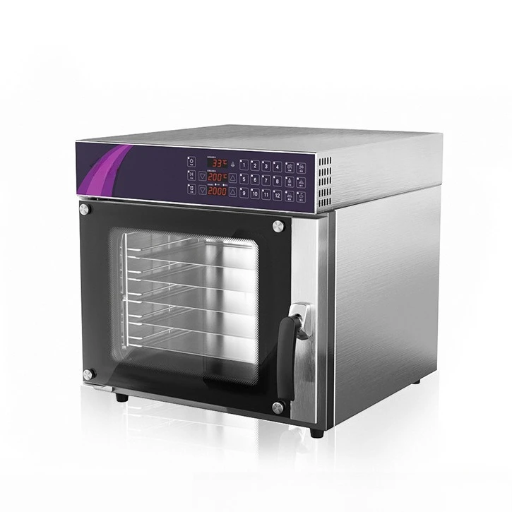Large Multifunctional Baking Hot Air Circulation Oven Bread Pizza Burgers Dim Sum Multifunctional Air Stove