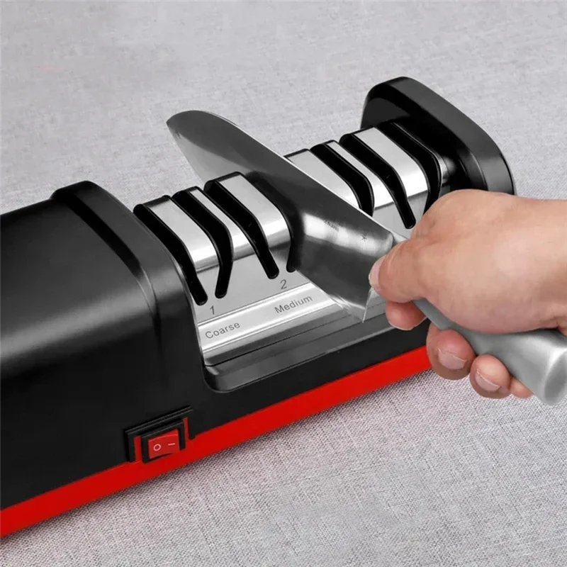 

AT43-TG2102 Professional Electric Knife Sharpener Power 18W EU Plug