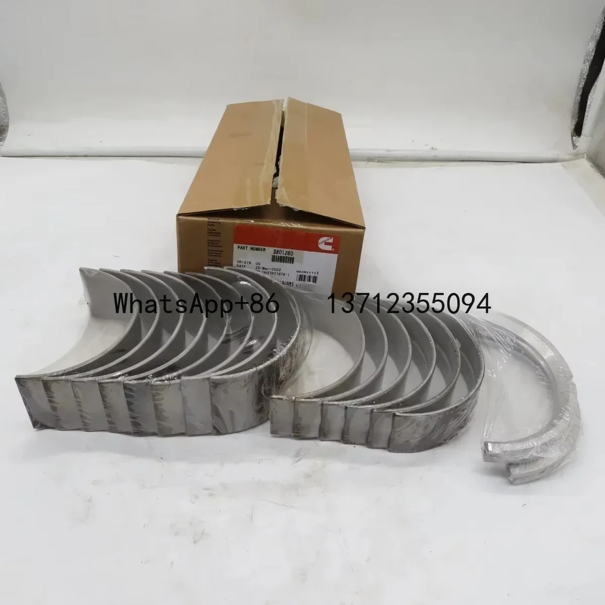 

Main bearing bush 3801260 MT855 engine Crankshaft W