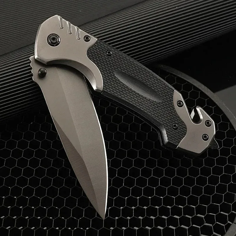 Camping Pocket Knife Outdoor Multifunctional Folding Tactical Defense Knife Outdoor Survival Camping EDC Sharp Knives image 5