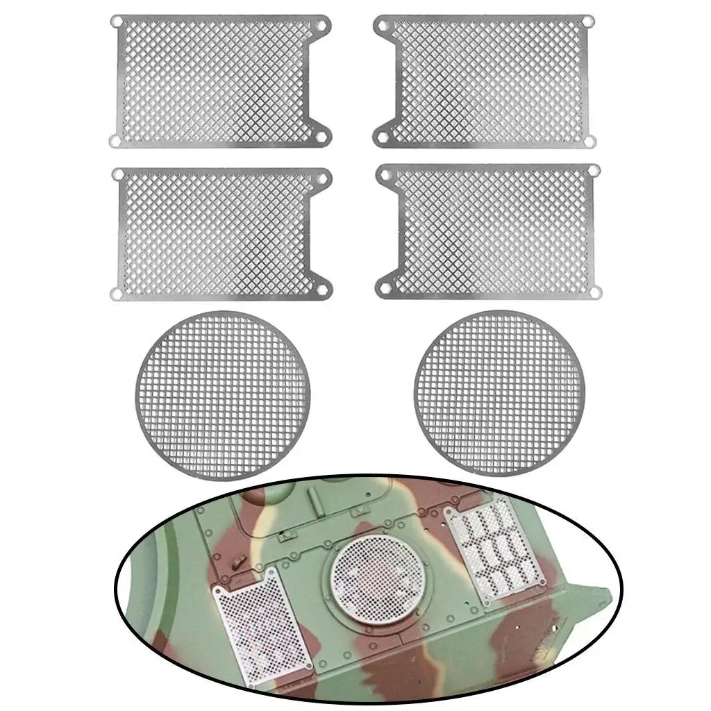6x Protective Net for 1/16 Heng Long German King Tiger Tank DIY Accessories