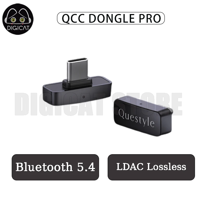 Questyle QCC Dongle Pro LDAC Lossless Bluetooth 5.4 Transmitter Cross Ecological Linking Support Snapdragon Sound with AptX Gift - Image 2
