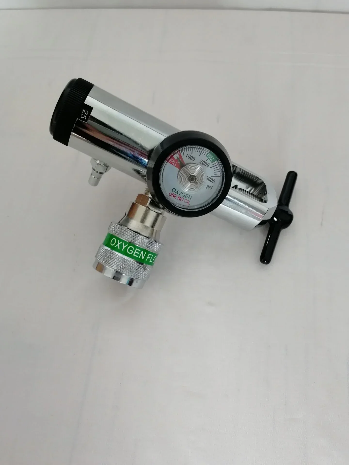 2026brass CGA870 medical regulator with British standard check valve outlet