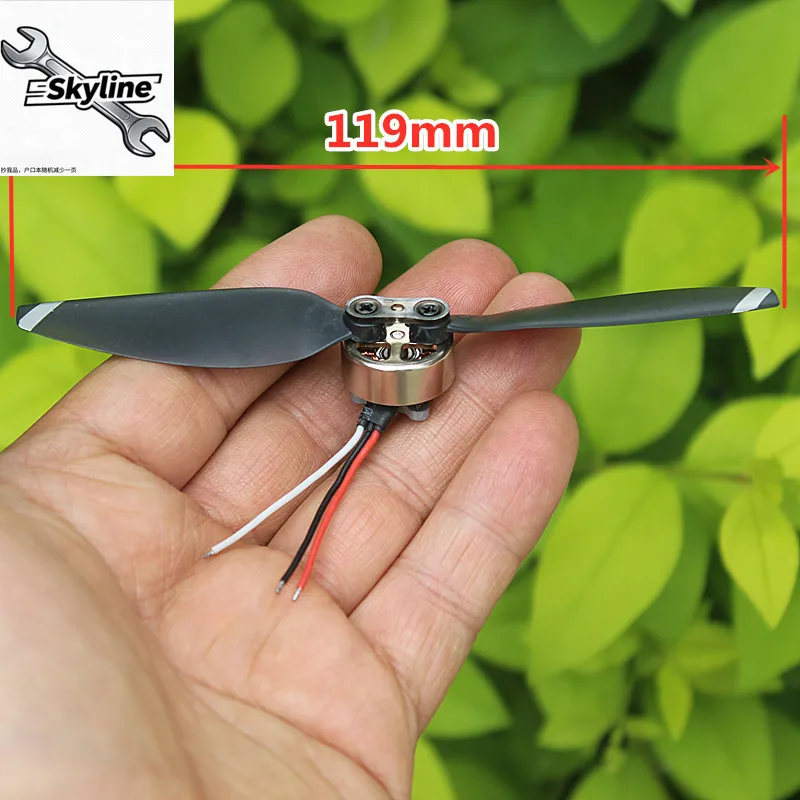 1503 High Speed Mini Model Aircraft Brushless Motor Drone Motor 2750KV 2S-3S A/B Blade Accessories
