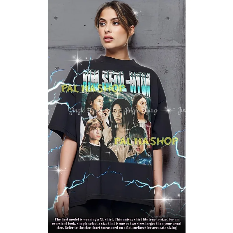 Футболка Футболка Толстовка Merch Kim Seol-hyun Lover Shirt Saf