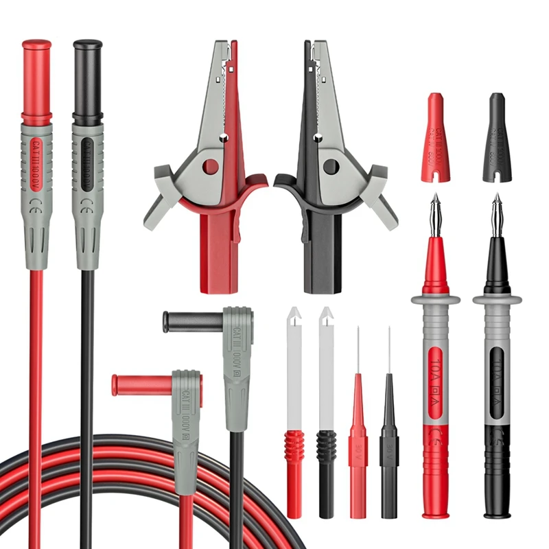 

Multimeter Test Lead Kit Test Cable For Electrical Test Electrical Test Probes Set