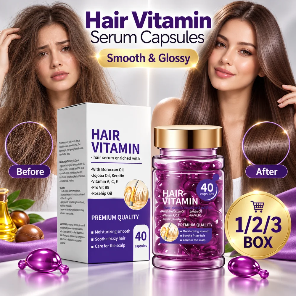 Argan Oil Hair Vitamin Capsule - Split End Repair Serum recension och pris