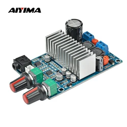 AIYIMA TPA3116 서브 우퍼 증폭기 보드 TPA3116D2 오디오 증폭기 100W 저음 출력 DC12-24V