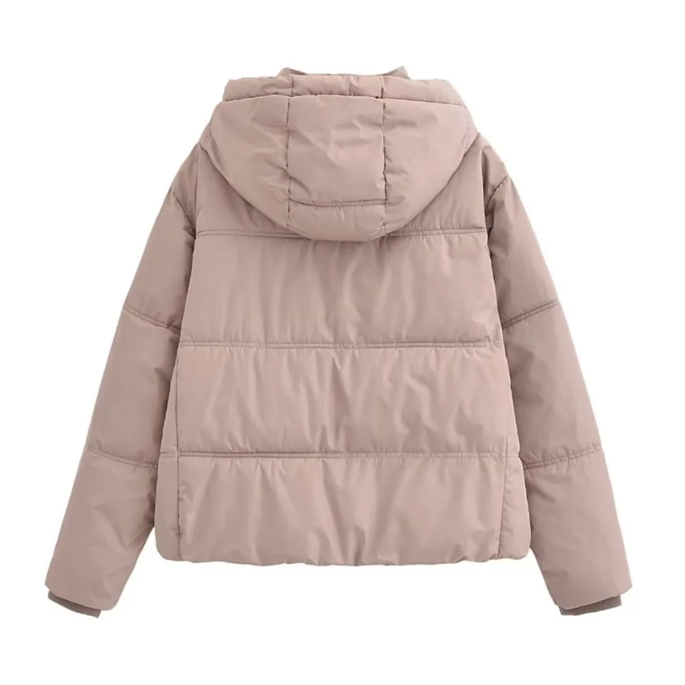 Women 2024 New Winter Jacket Fashion Clothes Loose Coat Warm Snow Outwear