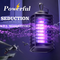 Mosquito Killer Electric Shock Mosquito Lamp USB Fly Trap Zapper Effective Repellent Bedroom Outdoor Anti Mosquito Trap