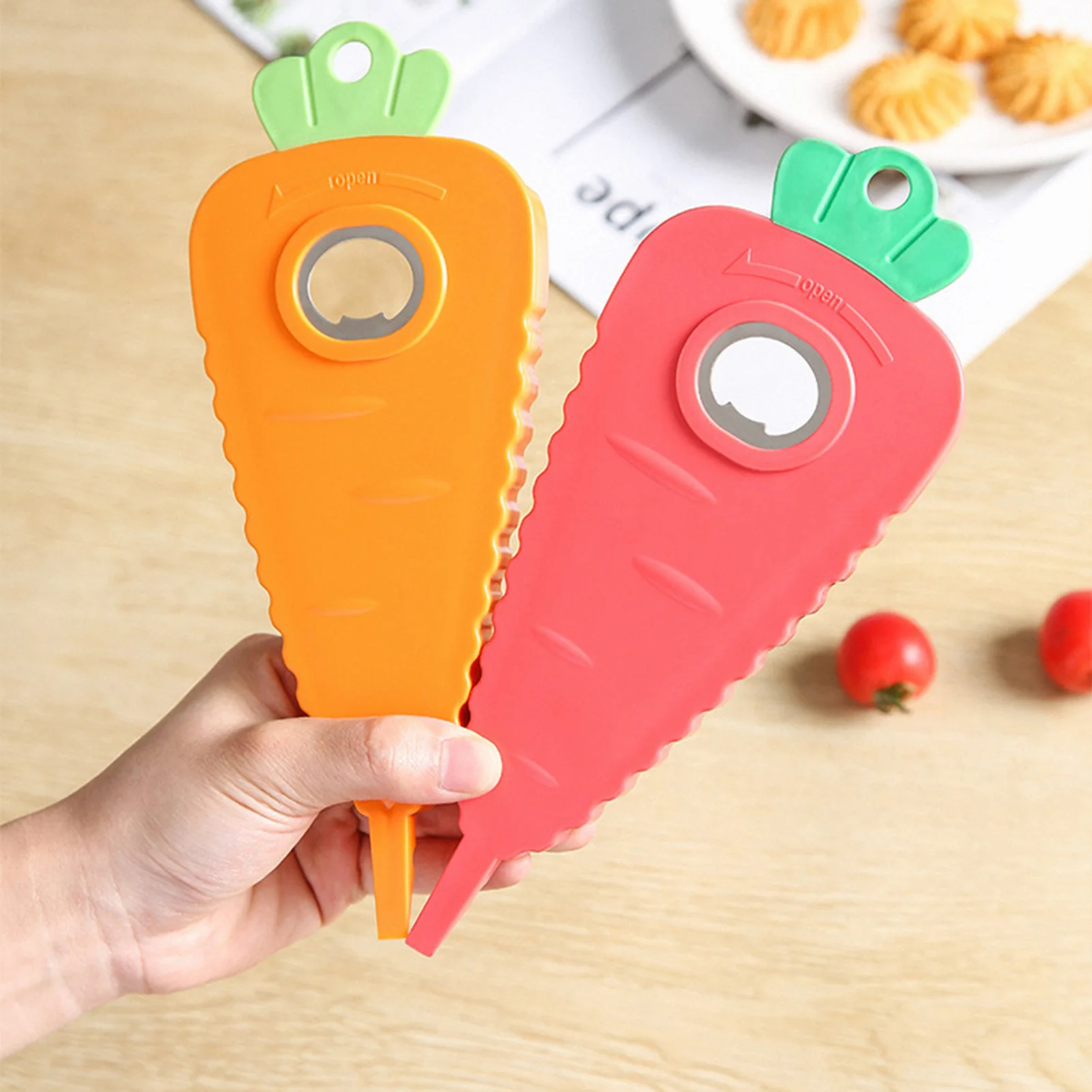 

Portable Magnetic Bottle Opener Cute Carrot Shaped Opener For Camping Picnic Bbq Ultralight Open Lid Tool Outdoor Accessories
