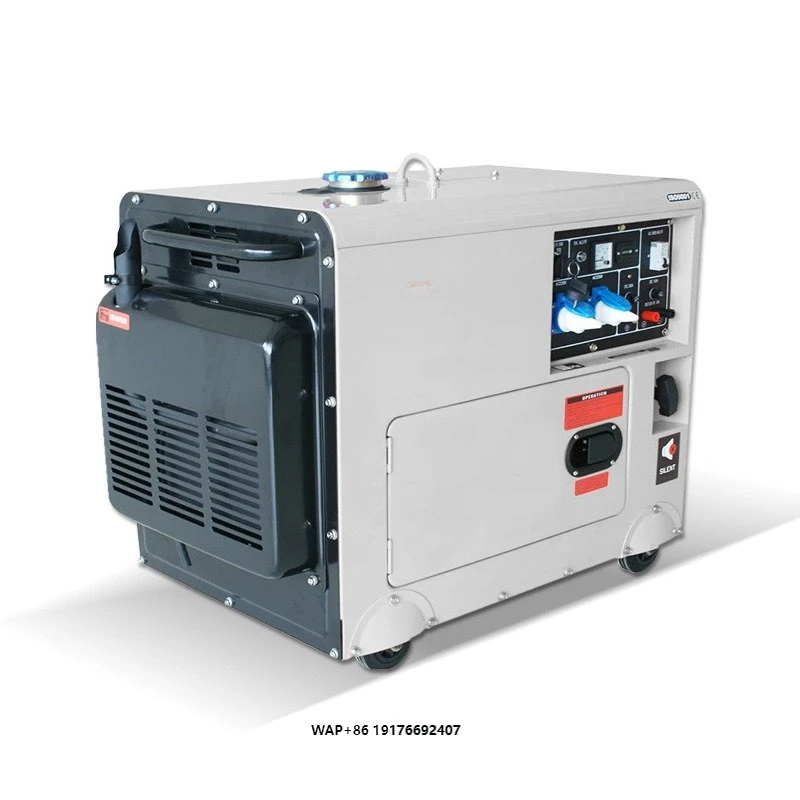 Samt 10KVA Silent Generator 220V 50HZ/60HZ Low Noise 10KW Home Use Single Phase Three Sided Rated 40KW 12KW 60KW 380V