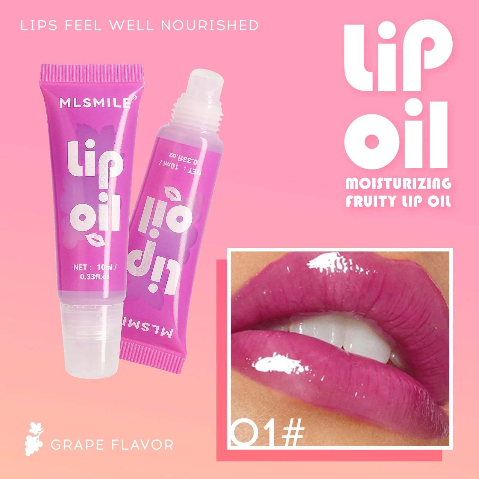 Plumping Jelly Fruit Lip Gloss, Lasting Hidratante, Óleo Labial Transparente, Água Light Mirror Líquido Batom, Lábios Maquiagem Cosmética