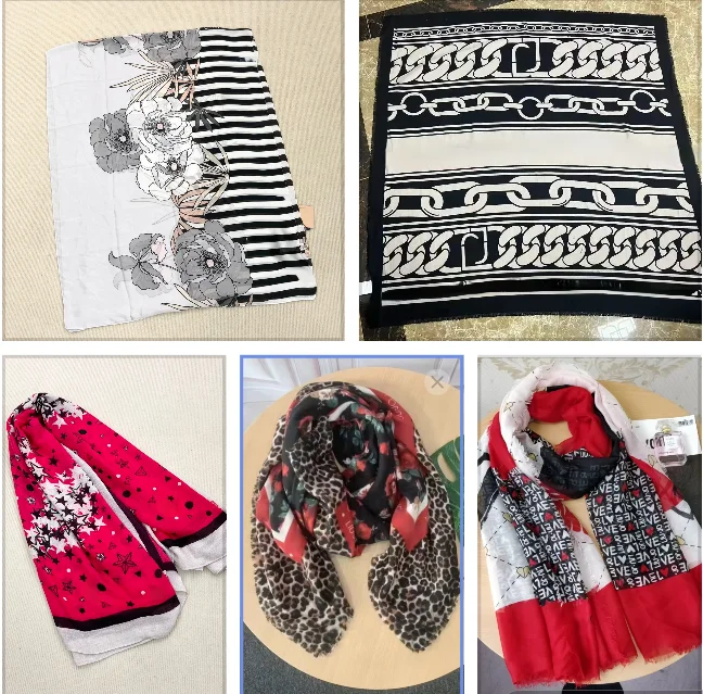 Foreign trade original single Italian trend casual decoration all-match printed scarf
