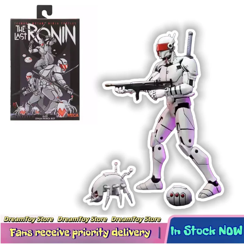

【In Stock】NECA 54325 Toys TMNT The Last Ronin Action Figure Ultimate Synja Patrol Bot 7'' Action Dolls Animation Model Toy Gift