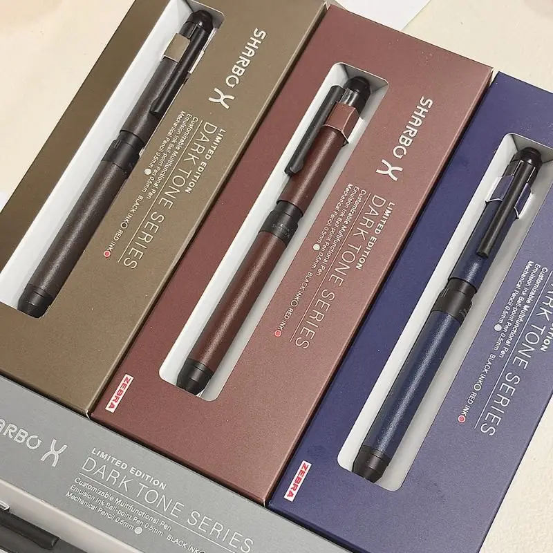 stylo-roller-zebra-sharbo-2027-2-1-pointe-moyenne-05-mm-Edition-limitee-st3-japon-stylo-multifonction-stylos-gel-japonais-cadeau