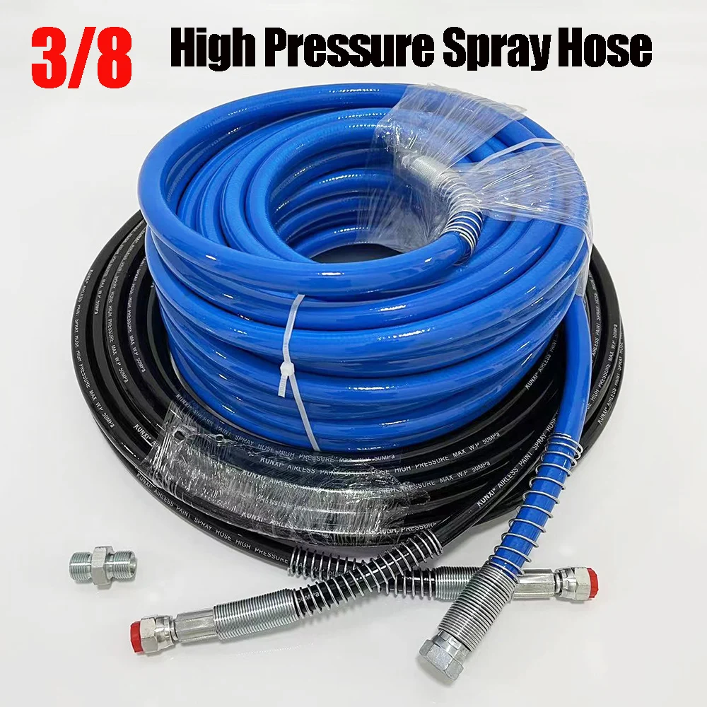 

0.5M-40M Explosion-proof Sprayer Spray Paint Hose 3/8 5800PSI Airless High Pressure Fiber-Nylon Tube Paint Machine Accessories