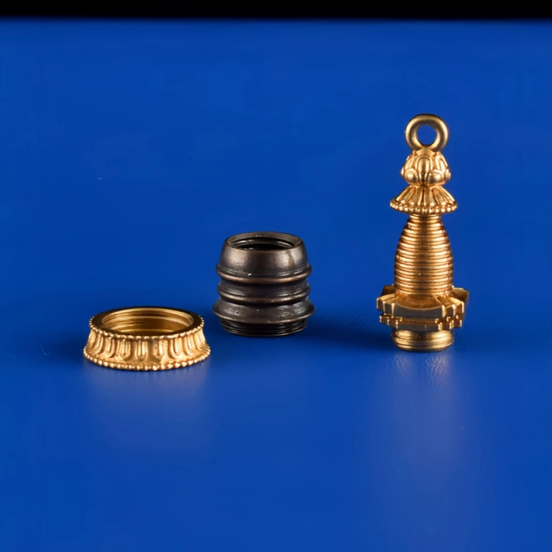 Openable Brass Stupa Gau Box Tibetan Amulet Pendant For Relic Pill Mantra Storage