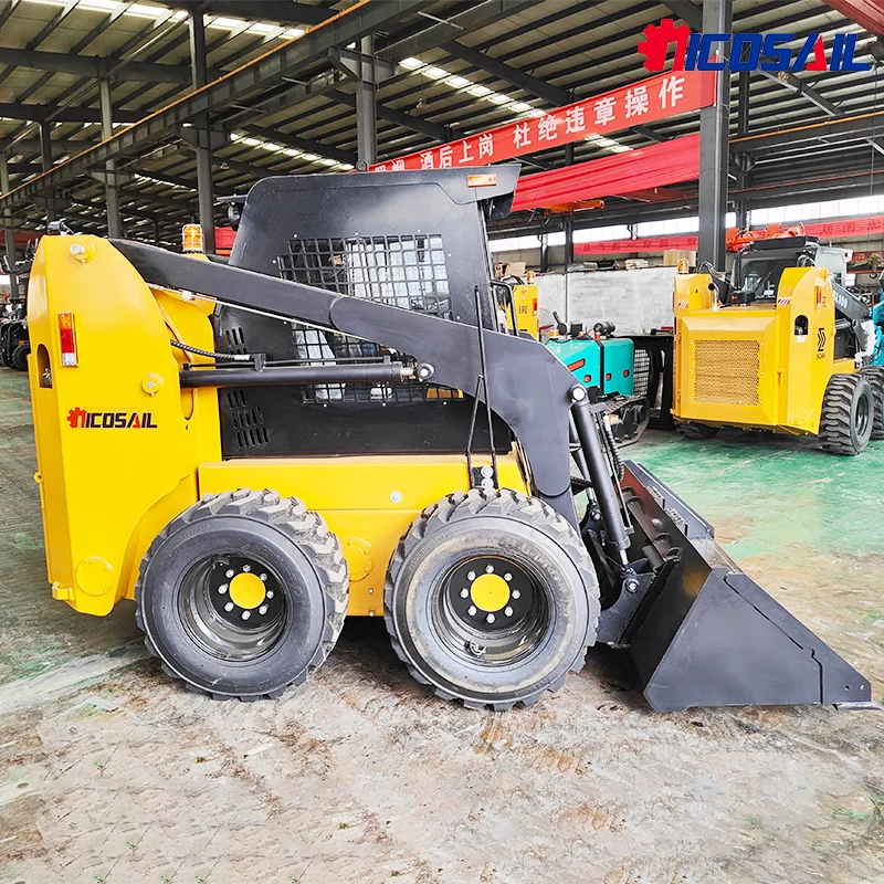 Heet product CE EPA Euro 5-rails lader schranklader boerderijwiel schranklader boomgaard hydraulische schranklader met emmer