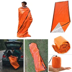 Emergency Sleeping Bag Thermal Waterproof For Outdoor  Camping Hiking