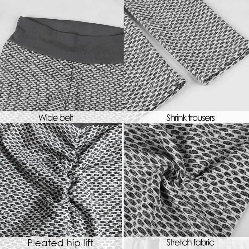 بنطلون يوجا عالي الخصر لرفع المؤخرة، ليجنز رياضي للنساء، بنطلون طويل كاجوال للشارع، مجموعة صيفية، بنطلون ضيق